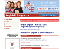 Tablet Screenshot of british-english.com.pl